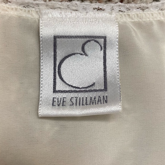 Vintage Eve Stillman Pale Yellow Lace and Nylon Nightgown - Picture 7 of 12